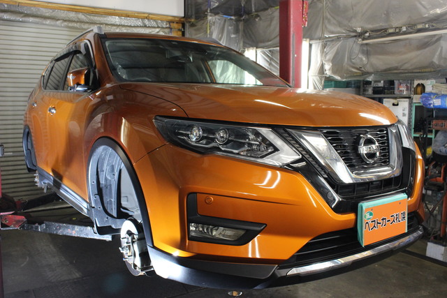 ノックスドール施工事例　千歳市N様　X-TRAIL