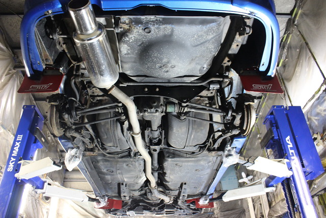 ノックスドール施工事例　勇払郡Ｙ様　インプレッサＷＲＸ